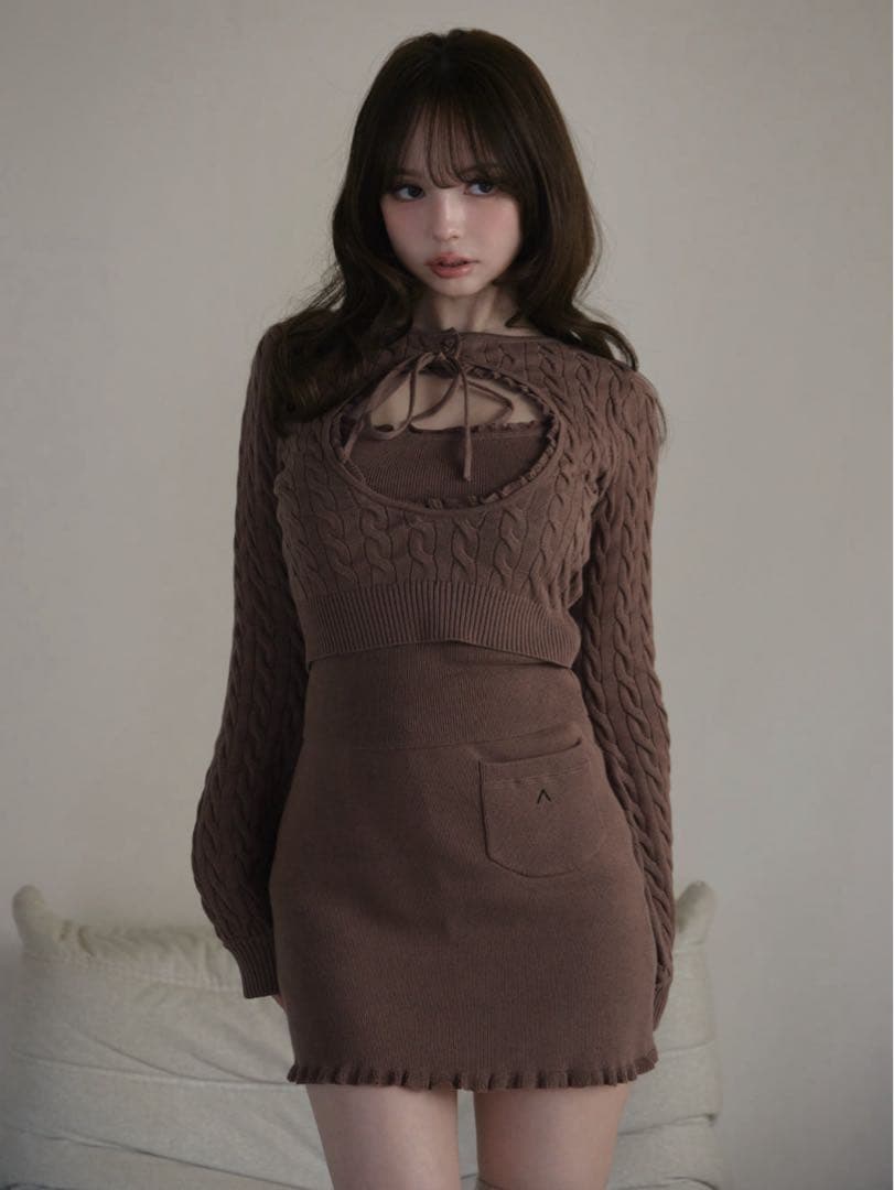 ワンピース andmary Emma ribbon set up