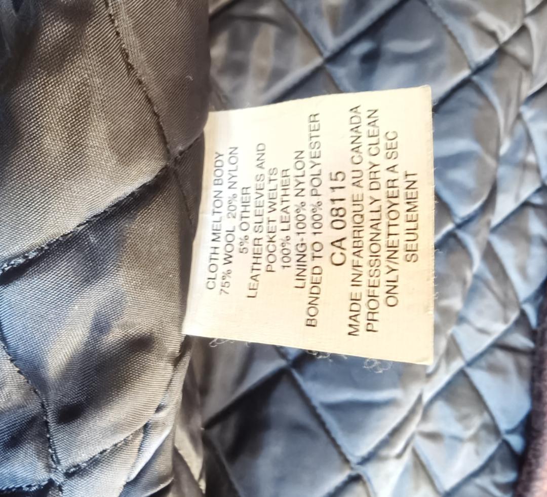 【Moll様用】袖革 スタジャン メルトンボディ ビンテージ