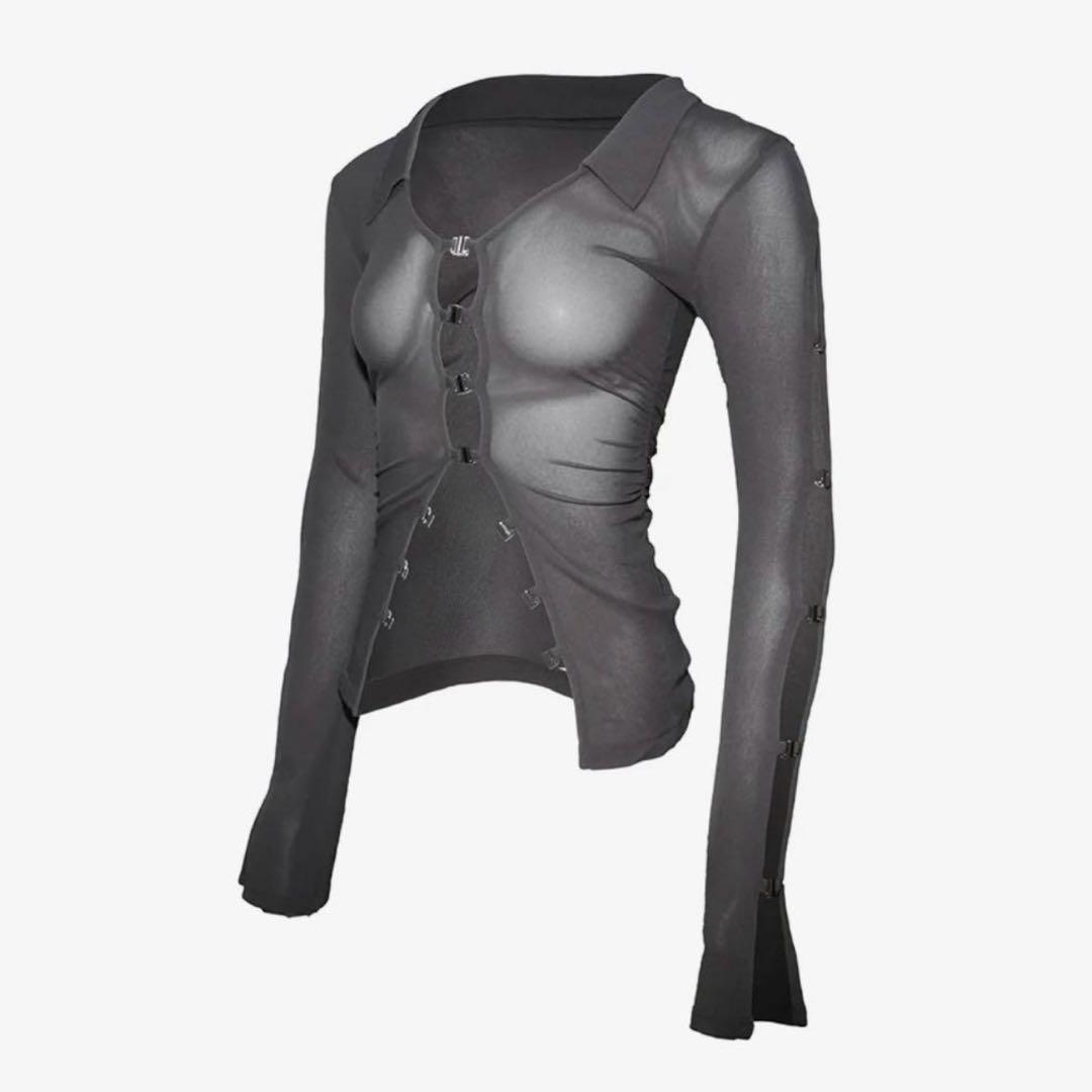 meltthelady メルトザレディ sheer hook tops