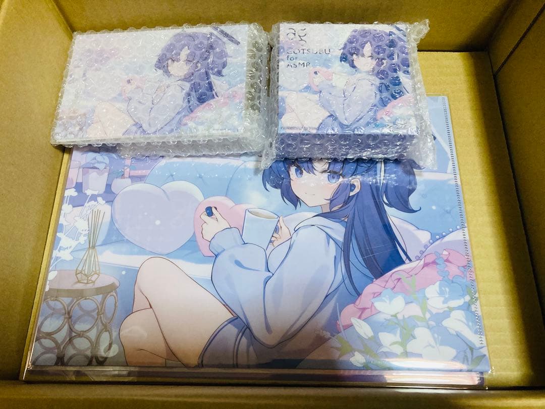 COTSUBU for ASMR ユウカイヤホンアクリルプレートクリアファイル