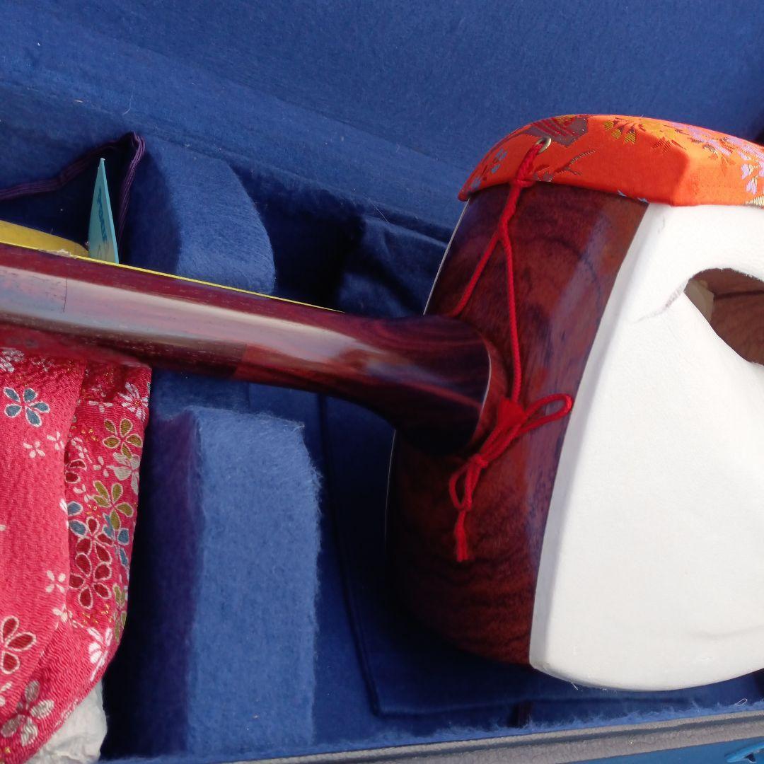 三味線　ケース付　a-3