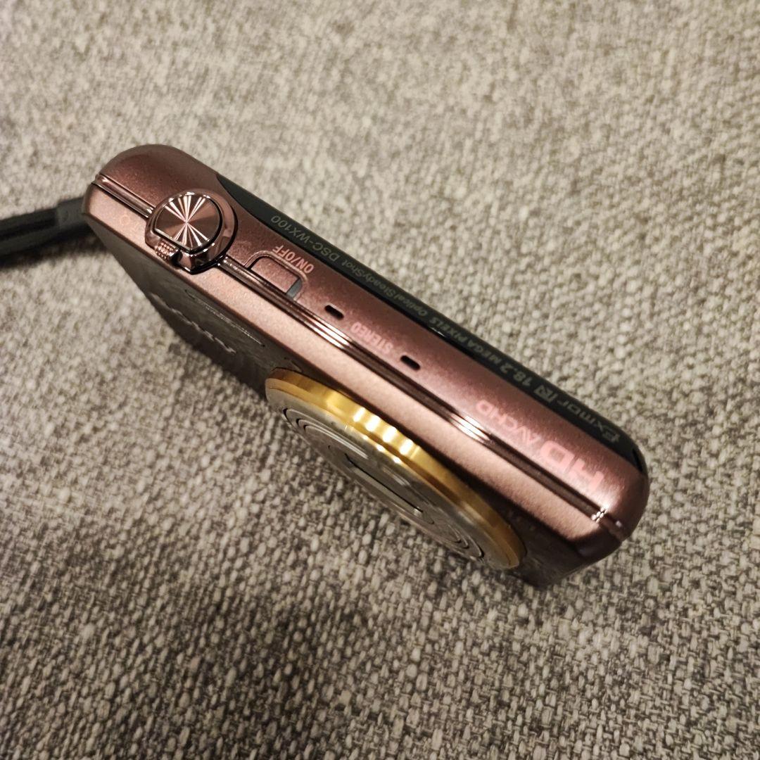 ソニー Cyber-Shot DSC-WX100 ブラウン コンデジ