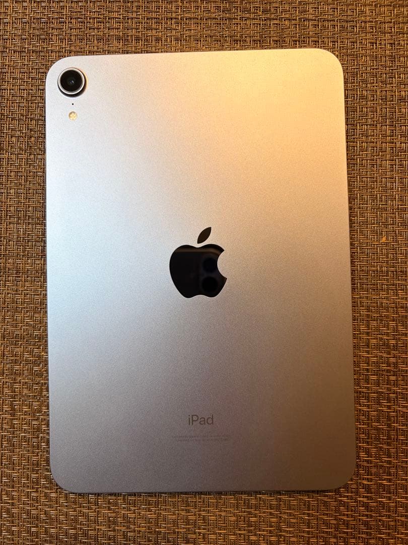 iPad mini 6【バッテリー90%】箱•付属品あり