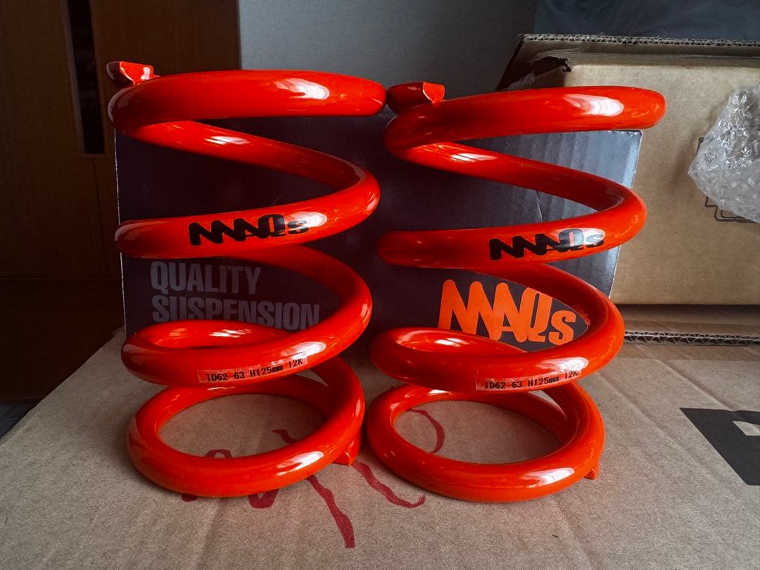 MAQS スプリング ID62 ID63 H125mm 12k 2本