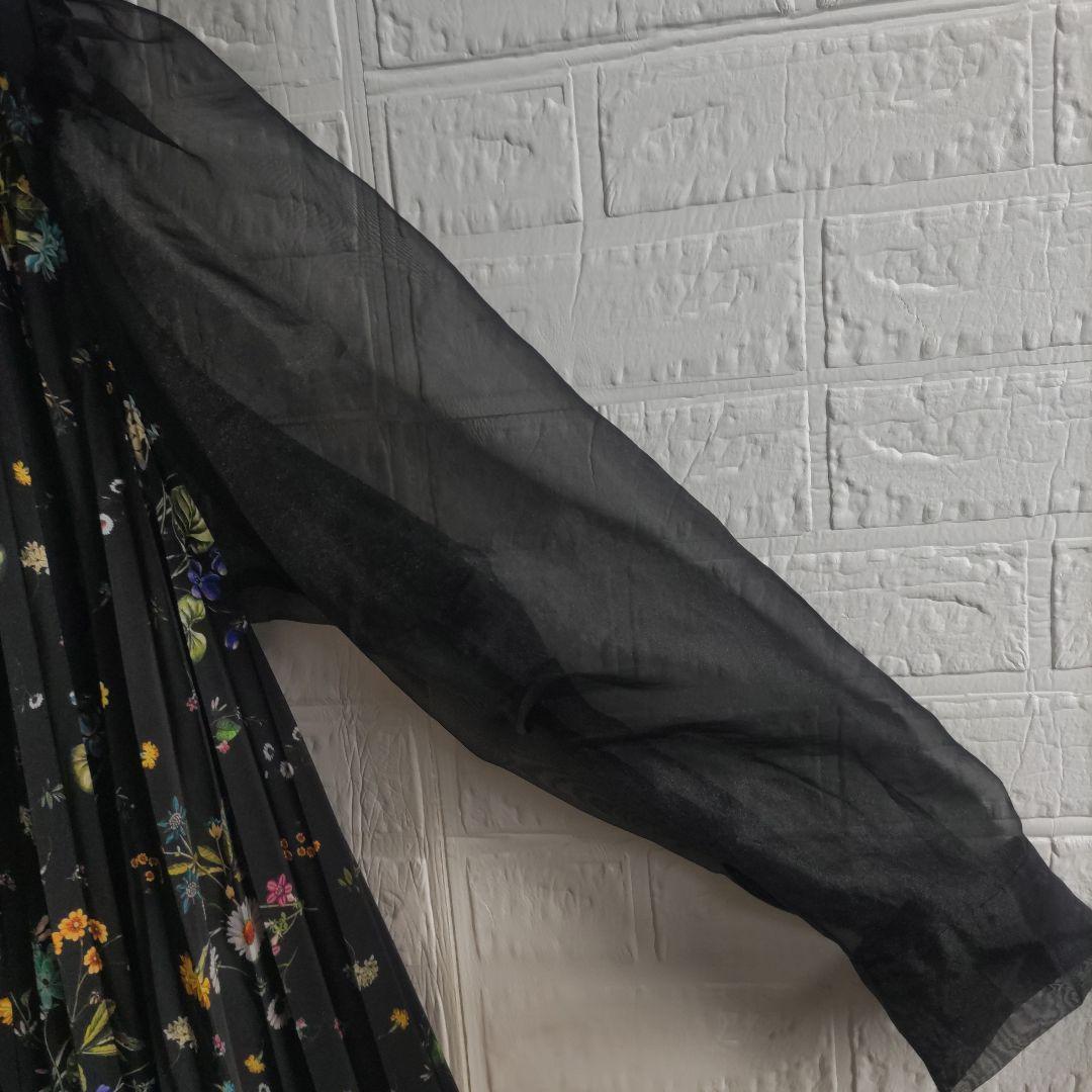 専用✨ロイスクレヨン　フラワー　プリーツ　オーガンジー　ワンピース　チュニック