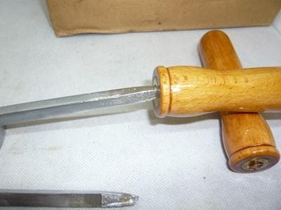 マァジョ　完全未使用品　 和裁コテ　鏝２本付　②①木箱2個コード付き