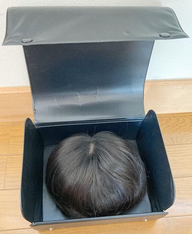 ビーグル　レディースアデランス　トップピース　人工皮膚付　ブラック