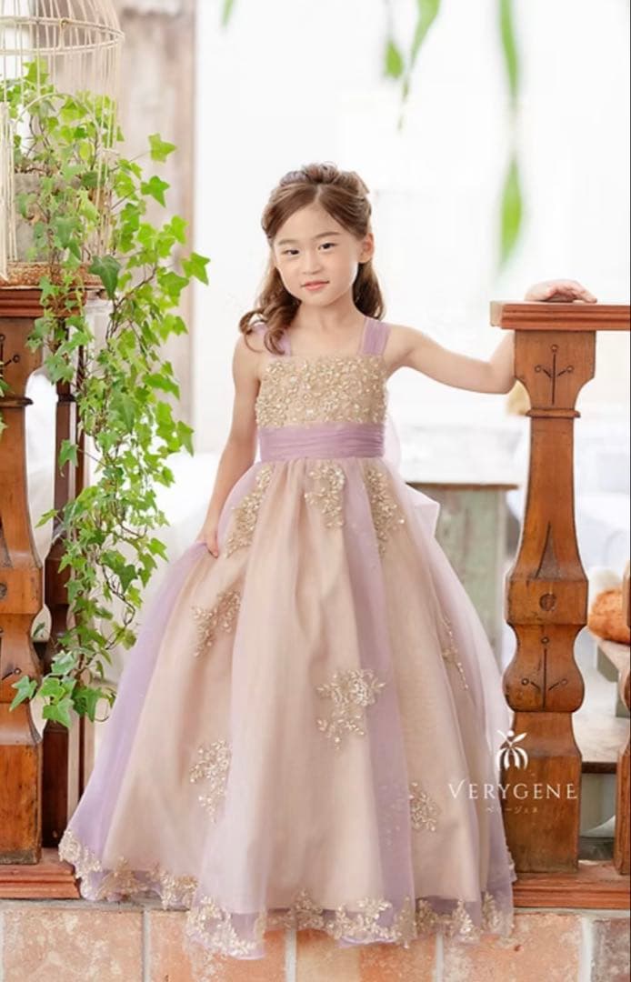 ピアノ発表会　オーダードレス　140㎝前後