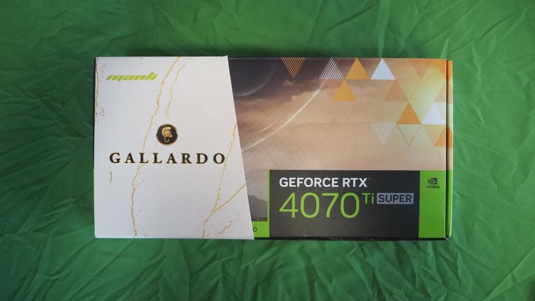 グラフィックボード・グラボ・ビデオカード RTX 4070 Ti Super 16GB Gallardo Triple