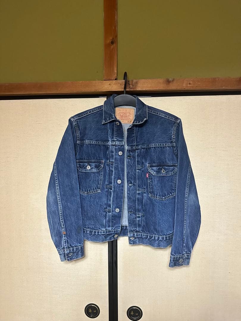 リーバイス 507xx セカンド 40 ボタン裏555 バレンシア工場 USA製