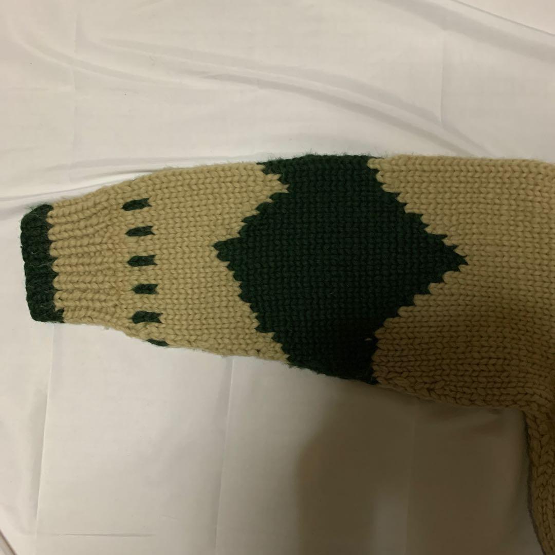 激レアKanata カナタ シロクマ　カウチンニット　セーター　カーディガン　熊