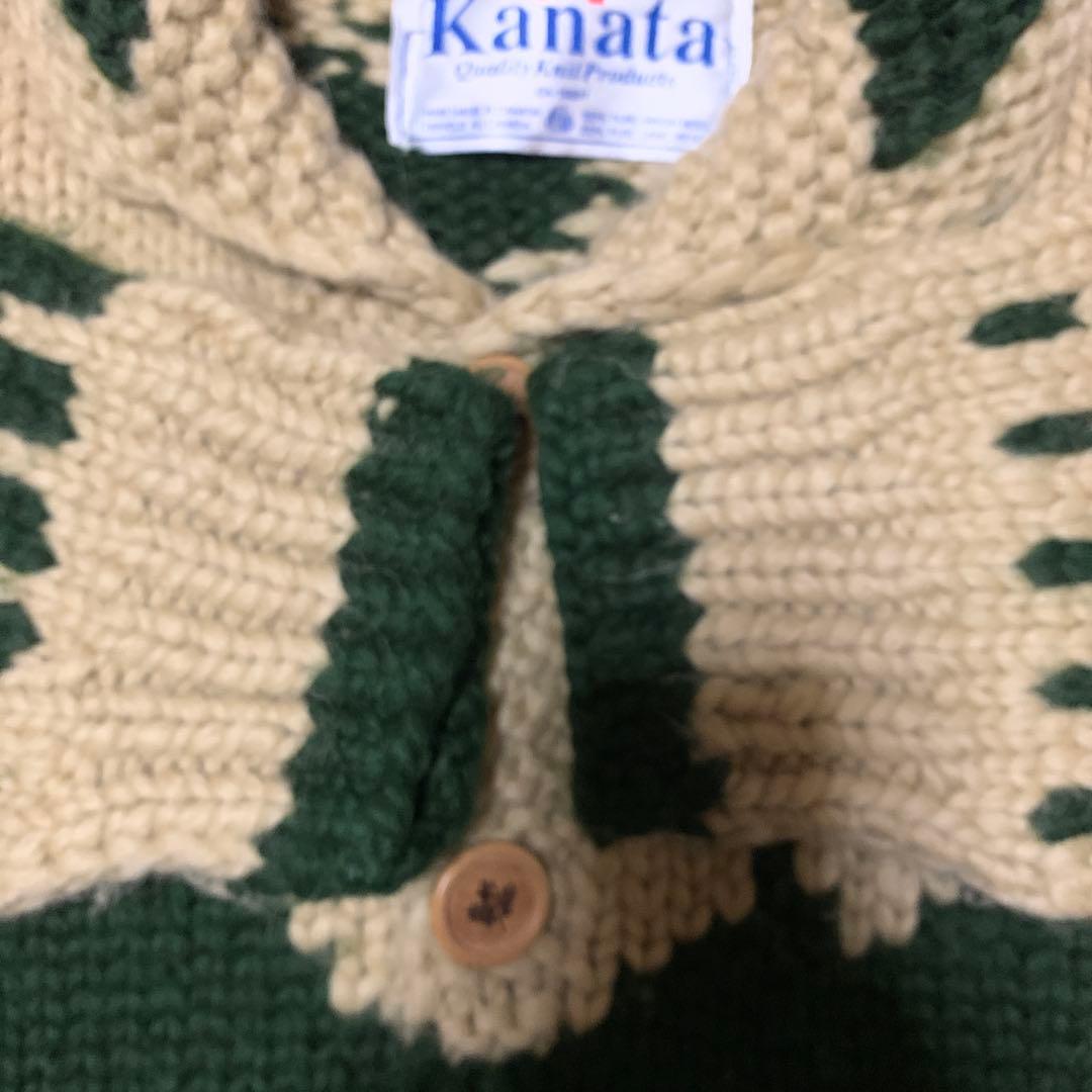 激レアKanata カナタ シロクマ　カウチンニット　セーター　カーディガン　熊