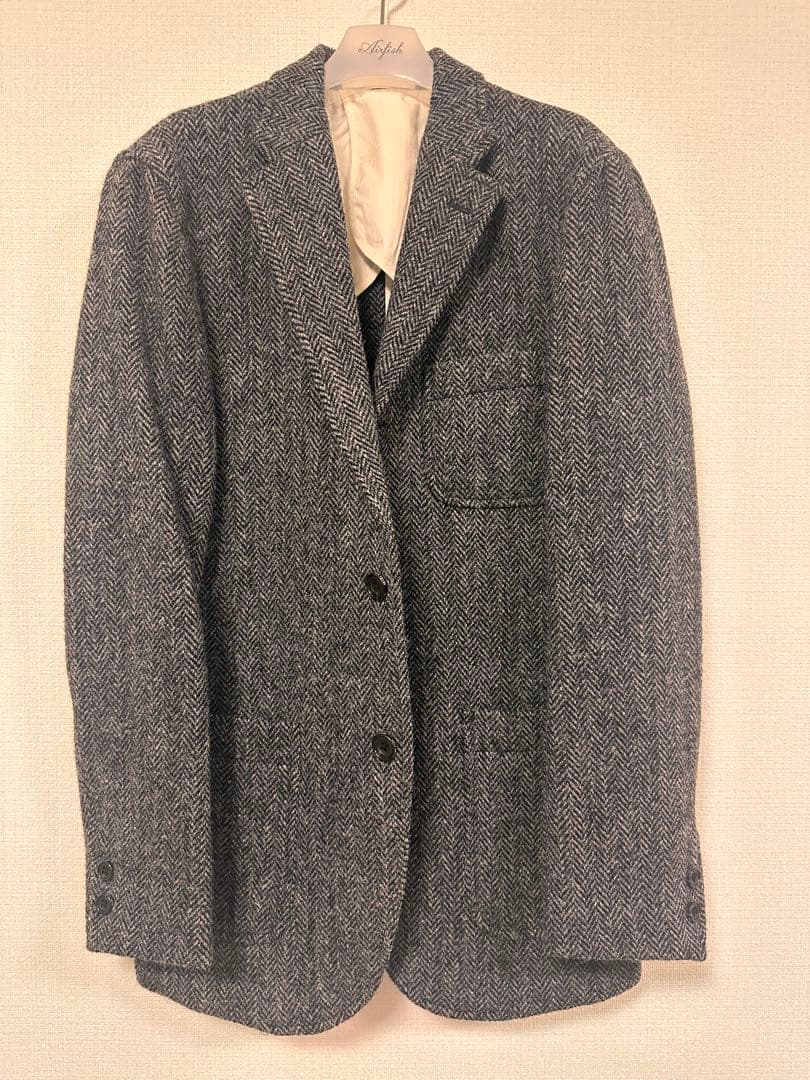 Beamsテーラードジャケット Harris Tweed Sサイズ