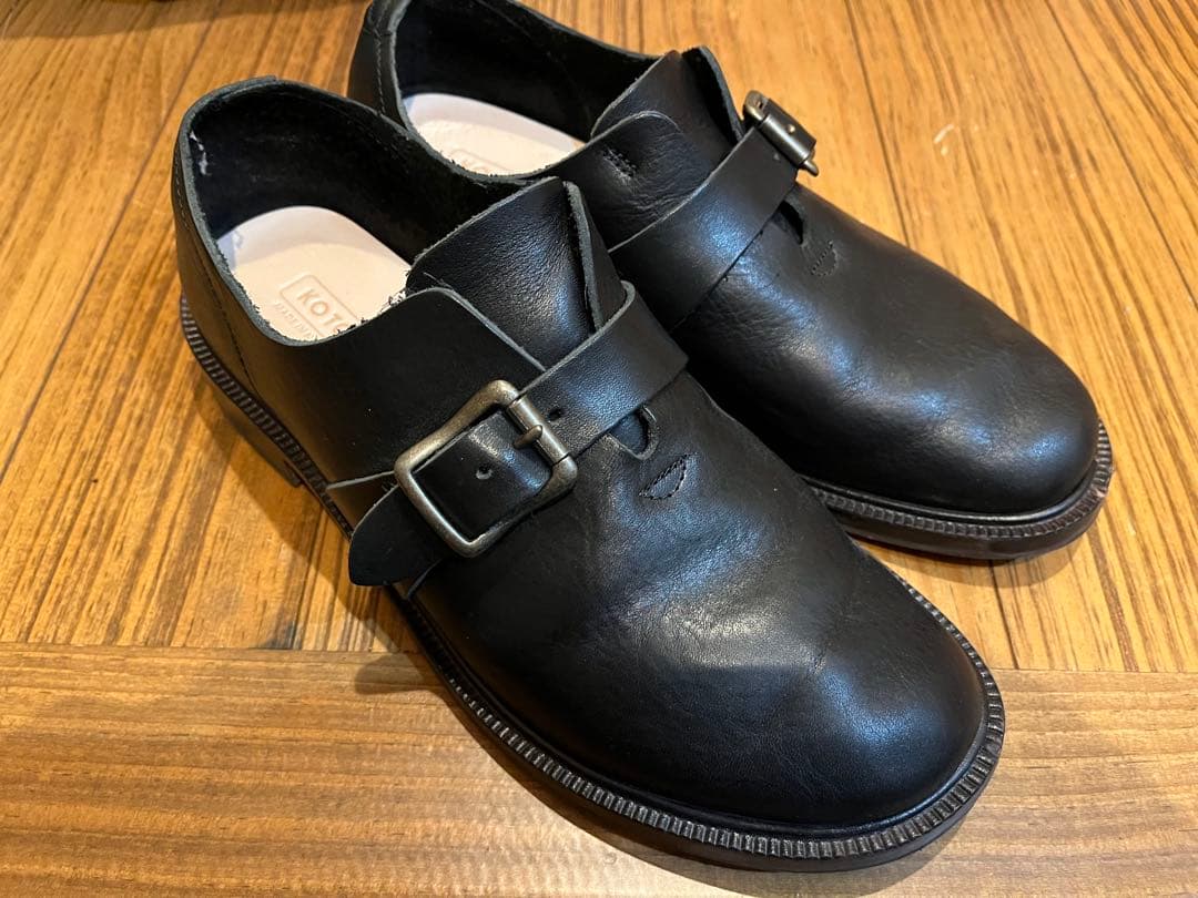 【極美品】KOTOKA栃木レザー革靴26ブラック