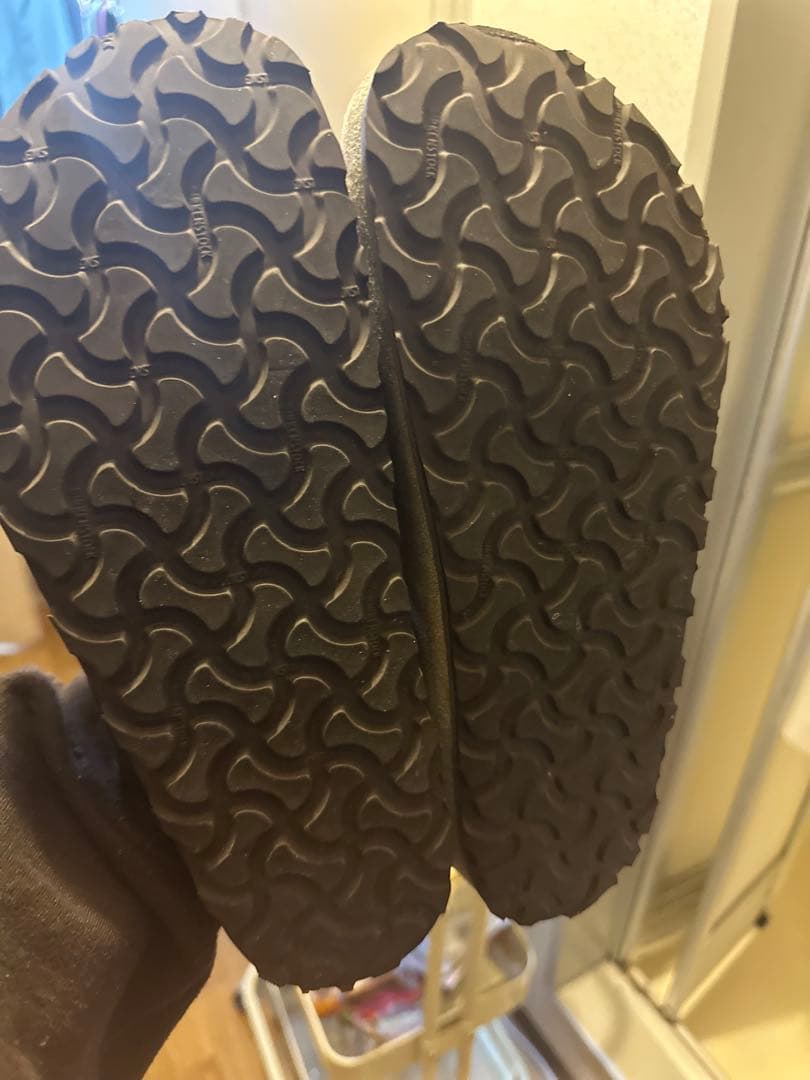 Birkenstock Naples Wrapped トープ26cm