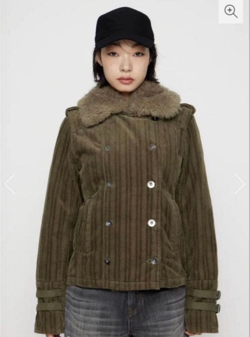 ジャケット・アウター LAGUAGEM CORDUROY BOA JACKET