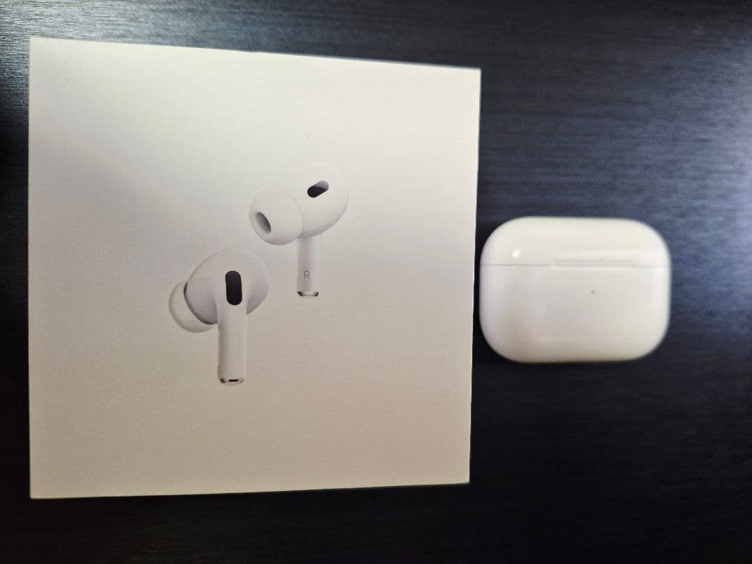【美品・箱付き】AirPods Pro ワイヤレス（第2世代） MTJV3J/A