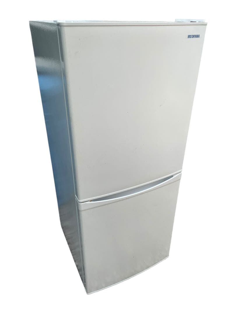 アイリスオーヤマ 2ドア冷蔵庫 一人暮らし 単身IRSD-14A-W 2024年