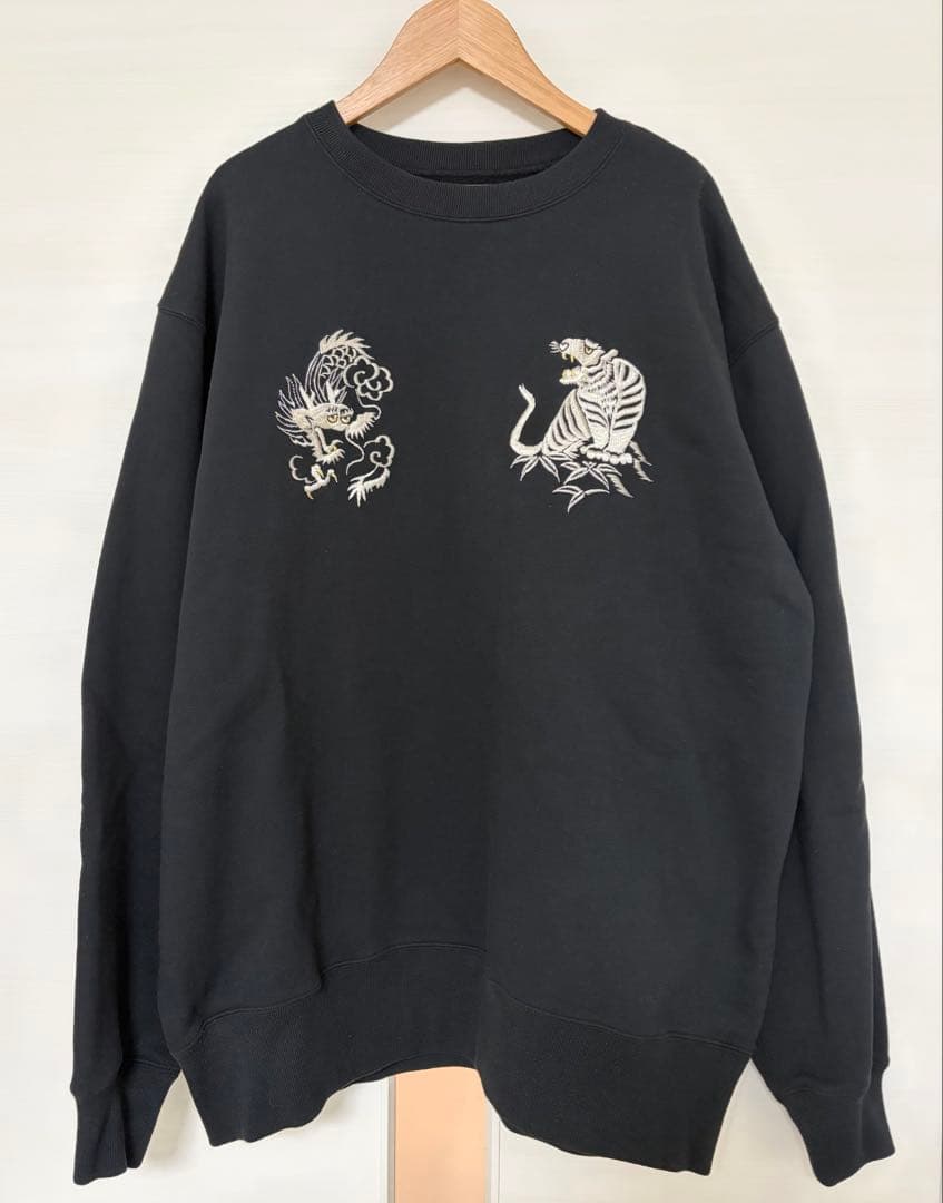 テーラー東洋 / SUKA CREW SWEAT EMBROIDERED