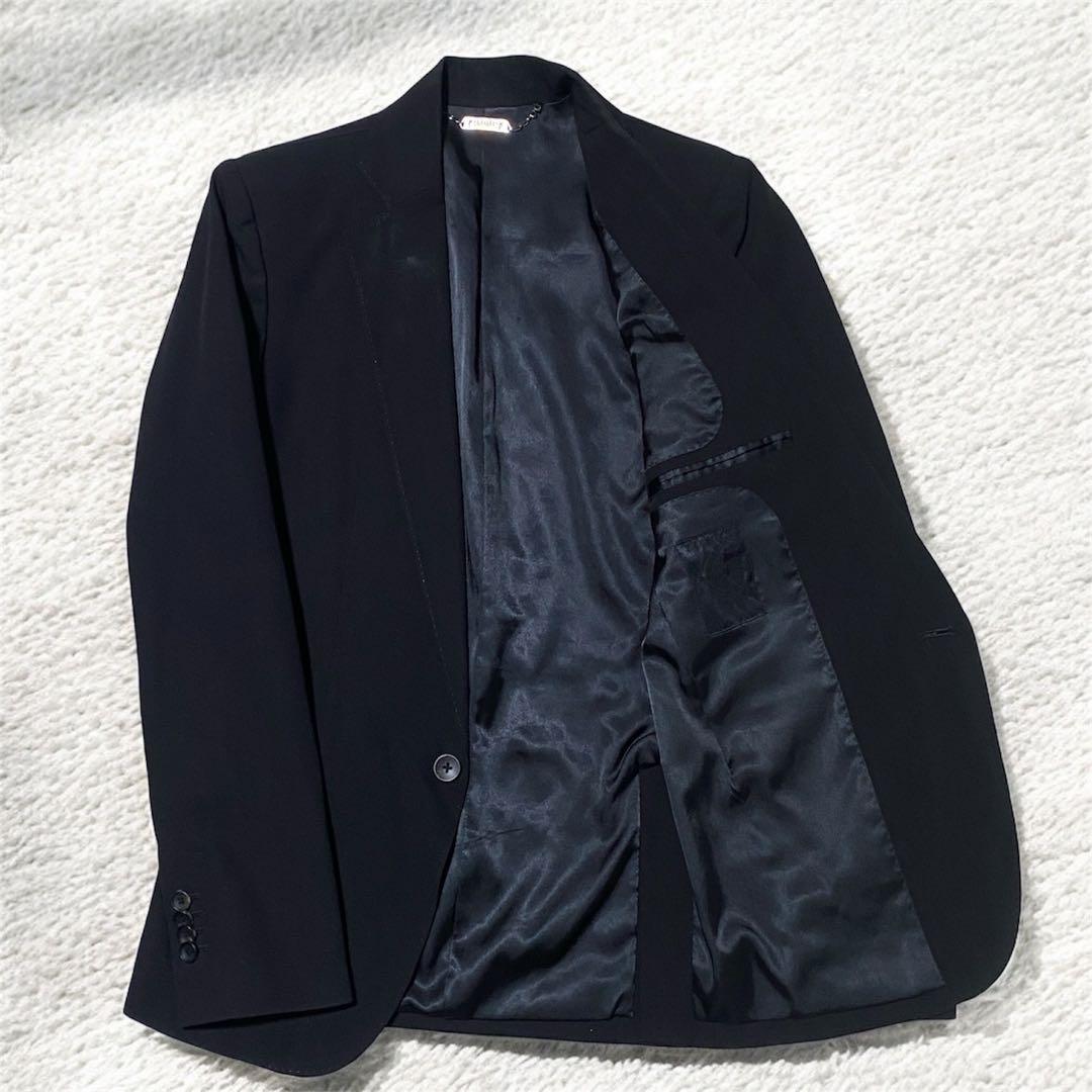 kiryuyrik テーラードジャケット ウールギャバジン 黒 ビジュアル系