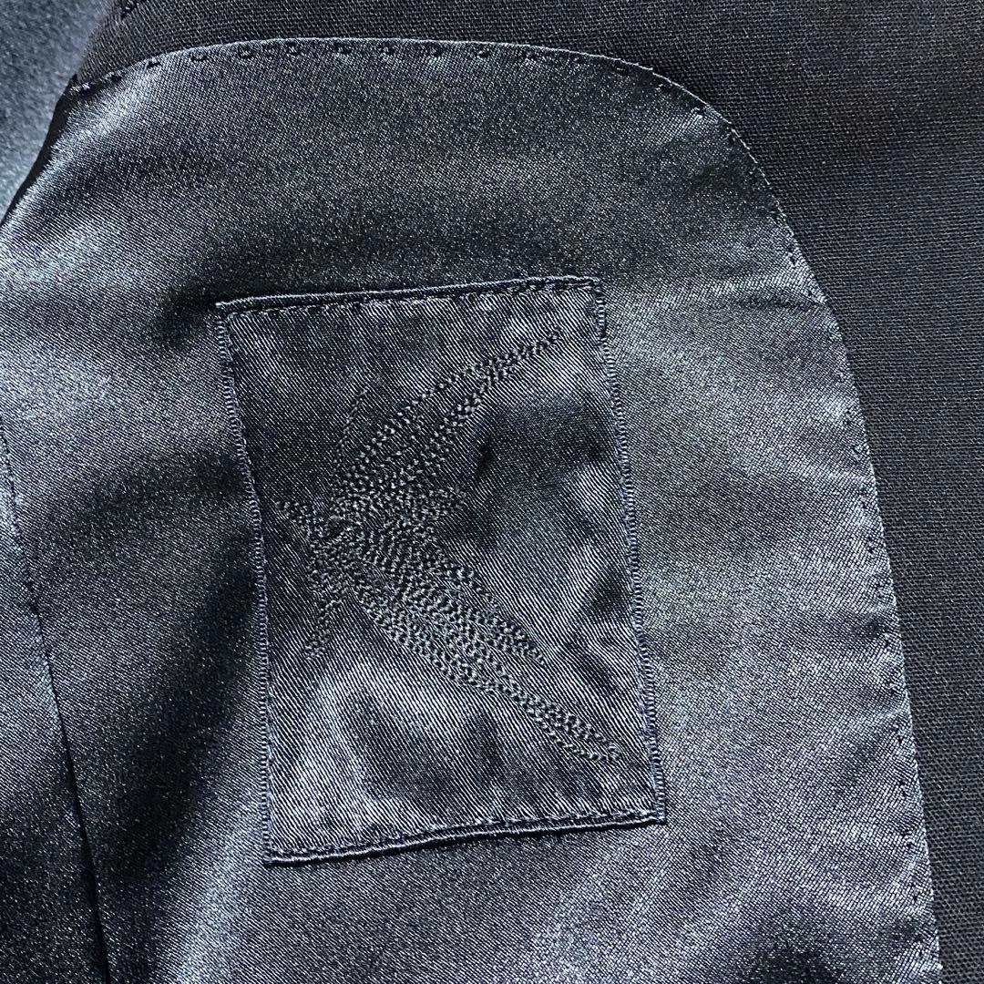 kiryuyrik テーラードジャケット ウールギャバジン 黒 ビジュアル系