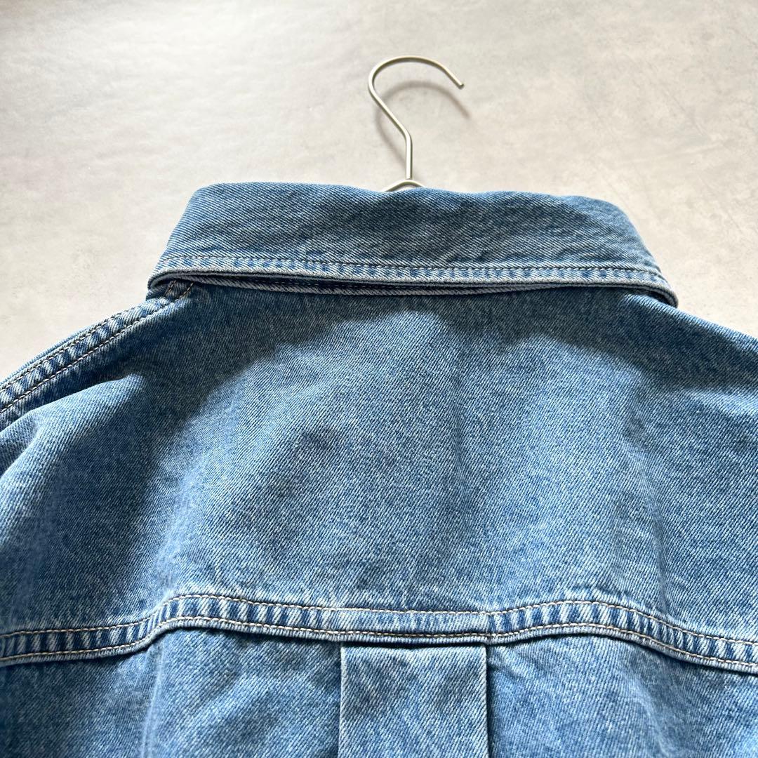 希少未使用タグ付シールームリンWIDEカフス DENIM シャツジャケットブルー