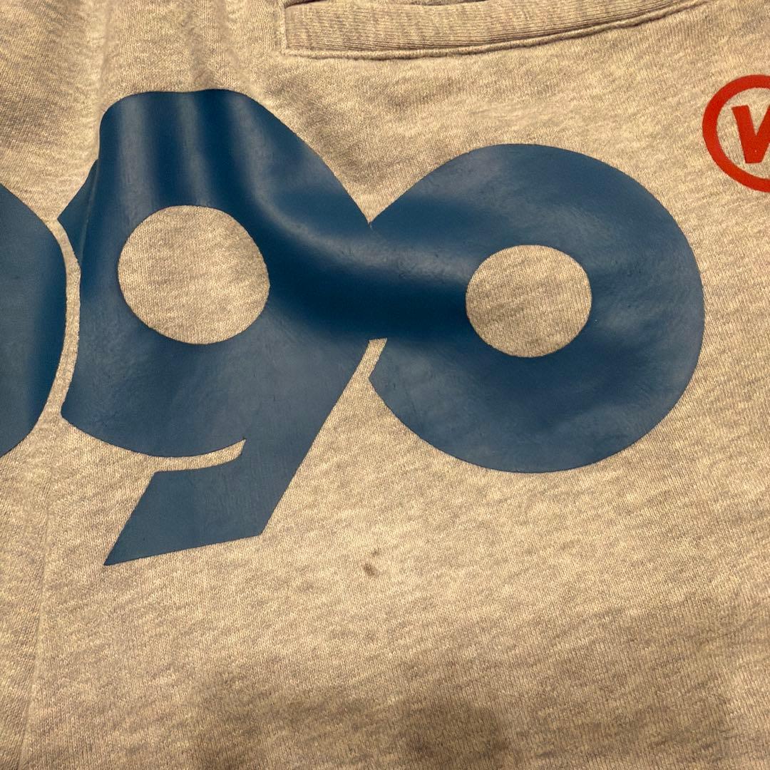 9090 グレー フード付きスウェットセット