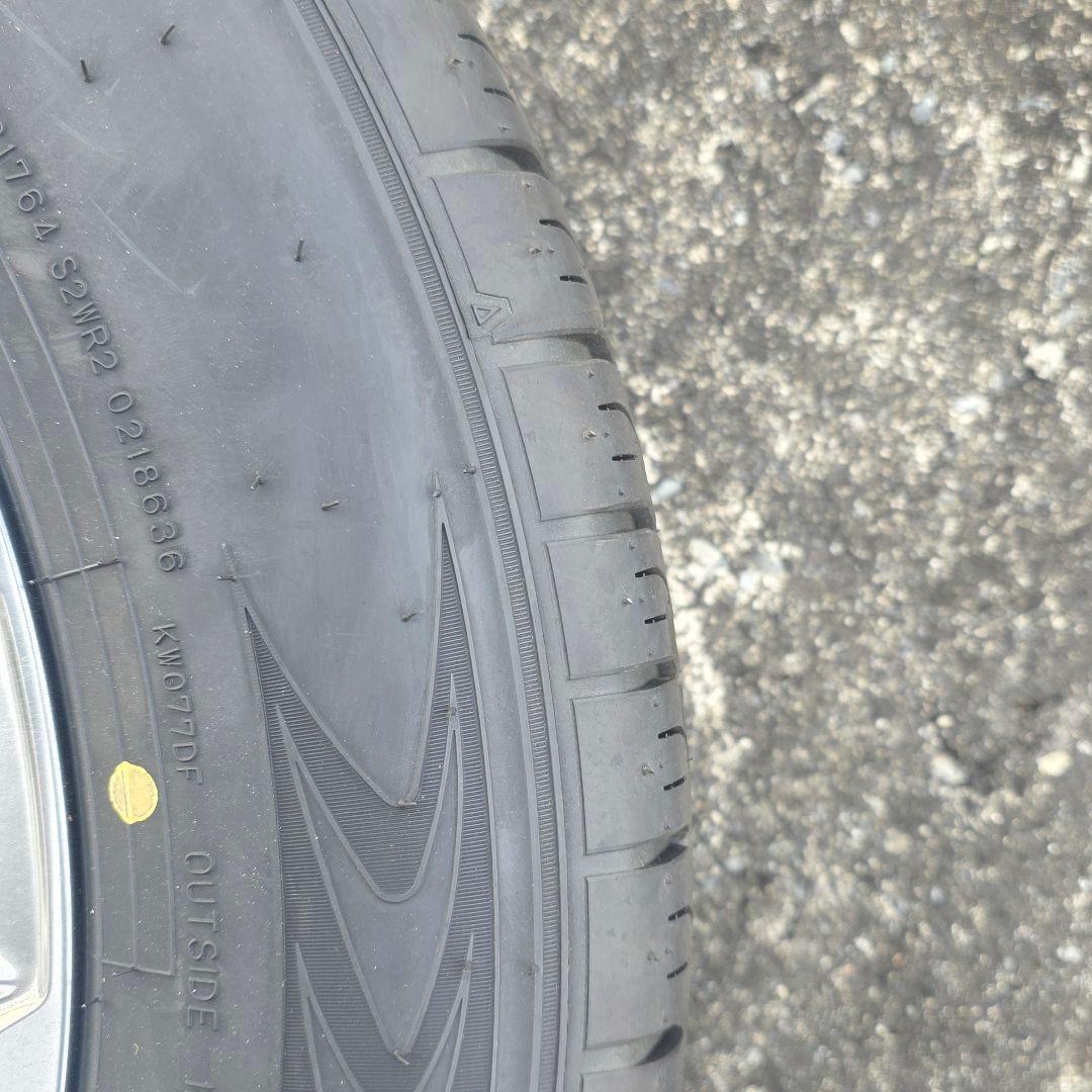 【新車外し】2024ランクル300ZX 純正ホイール★20インチタイヤセット4本