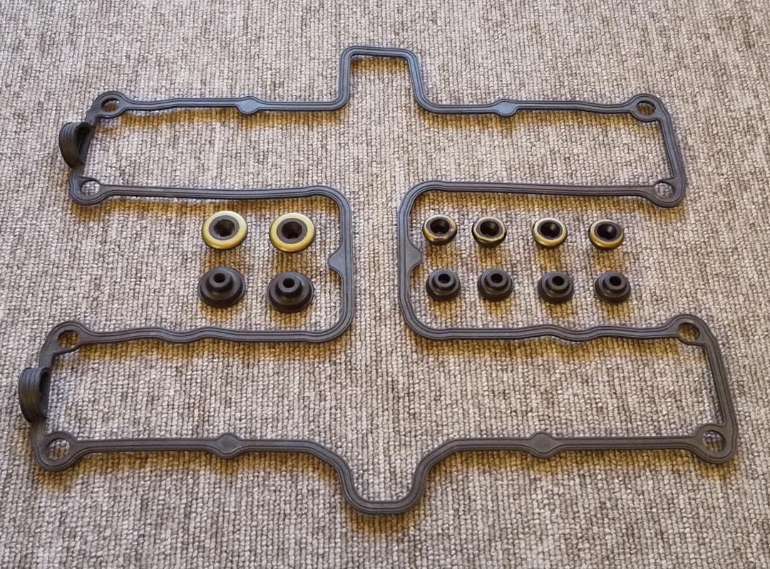 ヤマハ XJ400 4G0 ヘッドカバーガスケット、シールワッシャー 13点