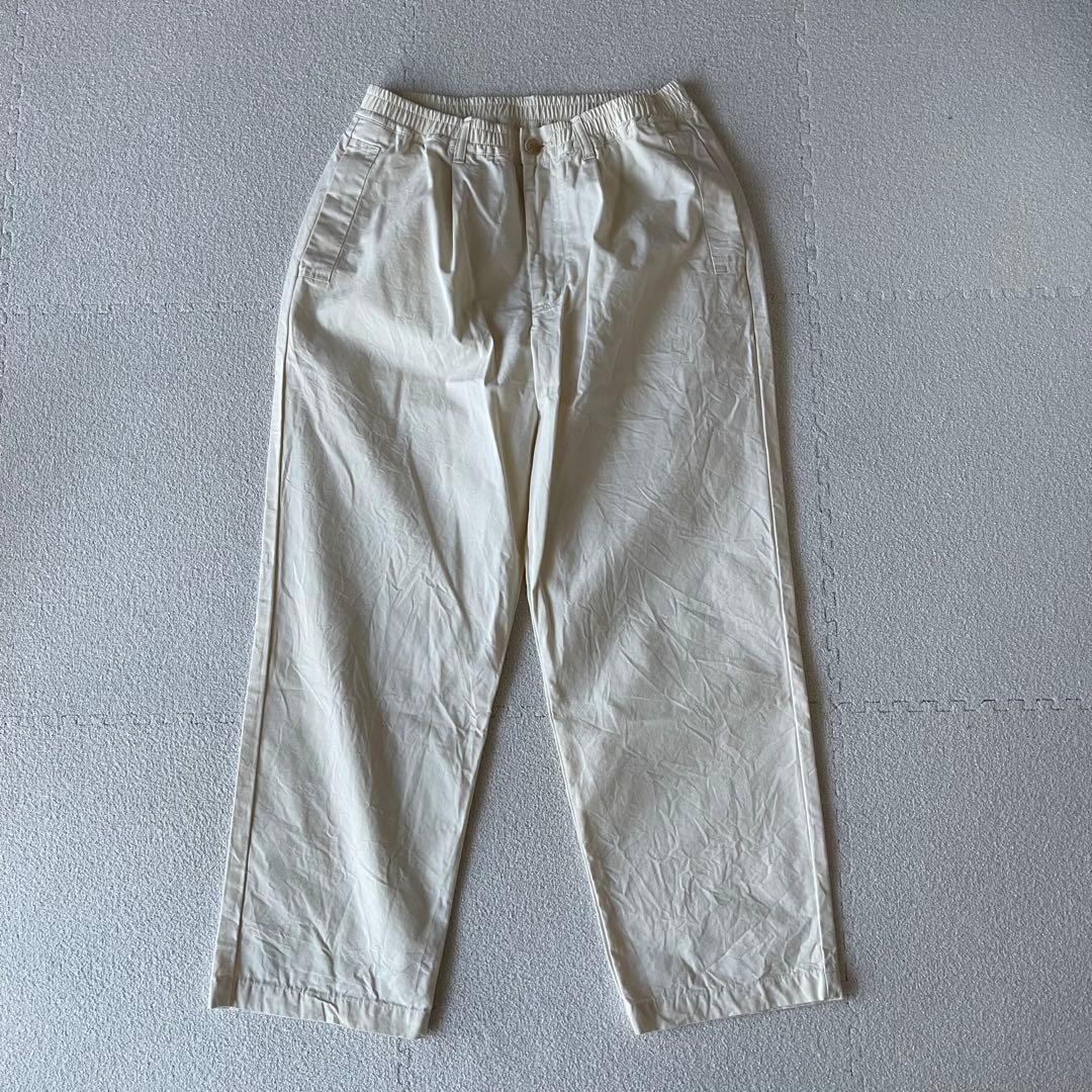 STILL BY HAND シルクネップイージーパンツ(OFF WHITE)