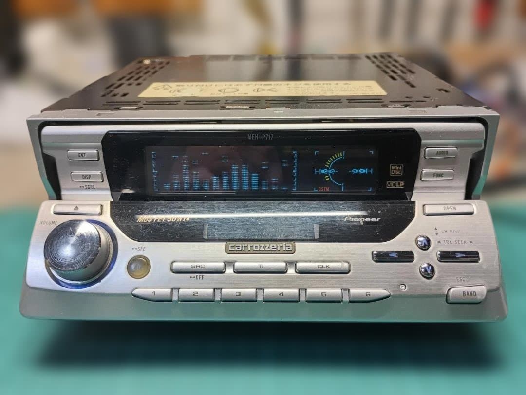 い*ち様 ジャンク！カロッツェリアデュアルスタイル1DINヘッドユニットMEH-