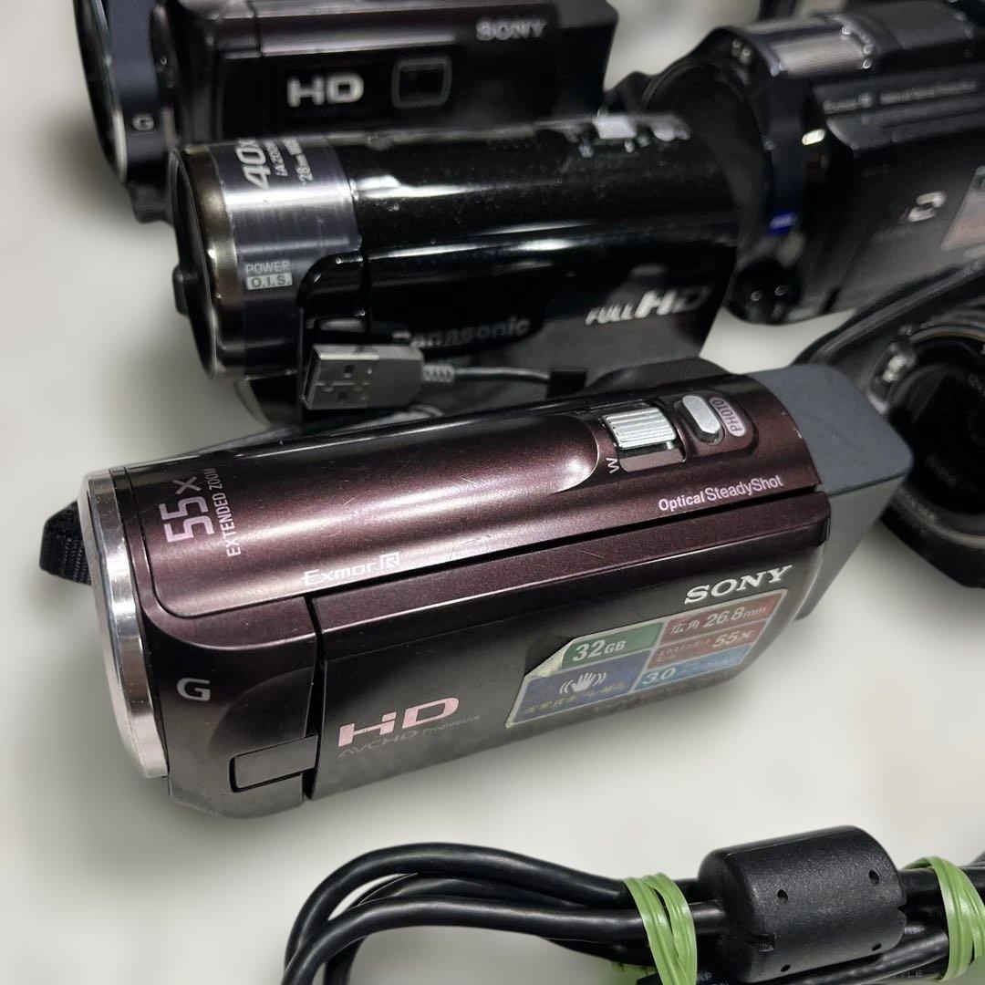 ハンディカメラ　14台まとめ《ジャンク》