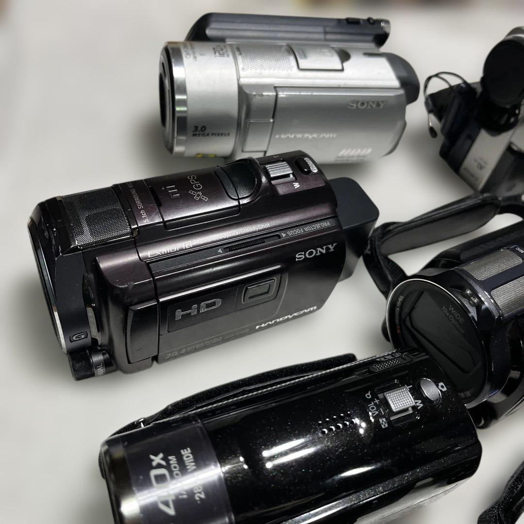 ハンディカメラ　14台まとめ《ジャンク》