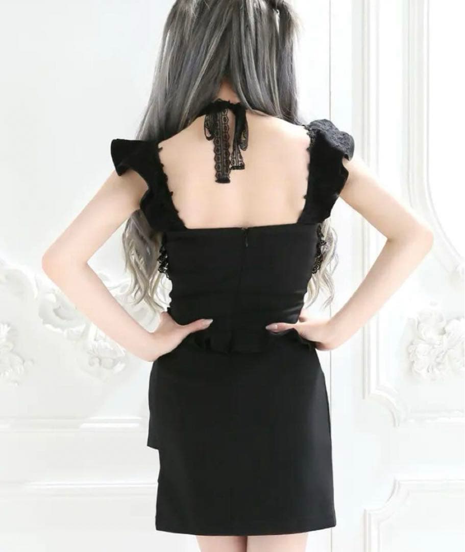 Misaki Kirara×ROBE de FLEURSコラボミニドレス