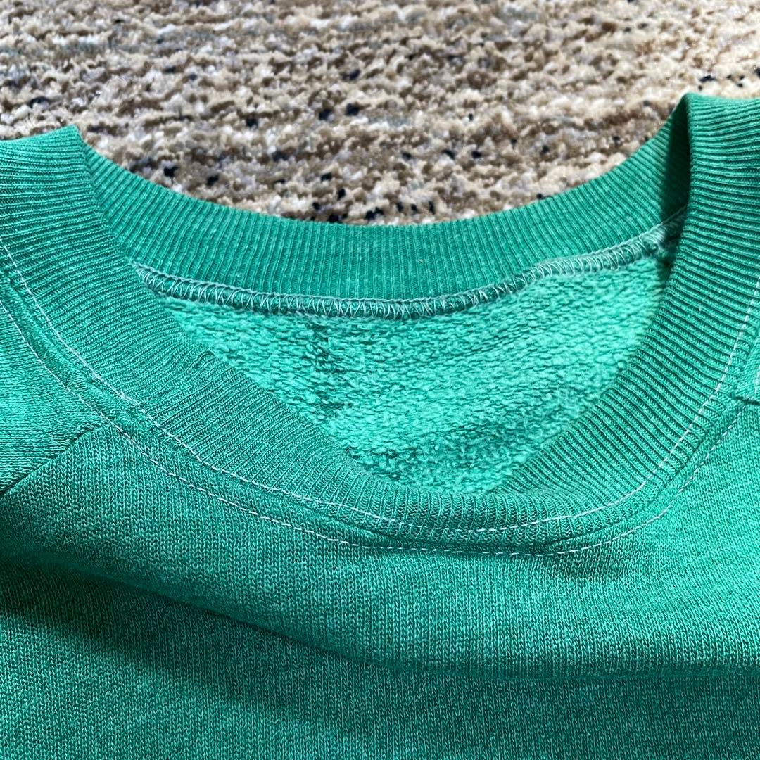 60s 70s ヴィンテージ スウェット ラグラン フェード