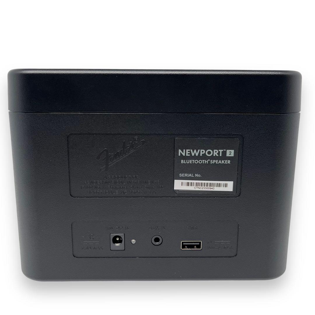 【未使用】Fender japan　NEWPORT2　スピーカー　ブラック