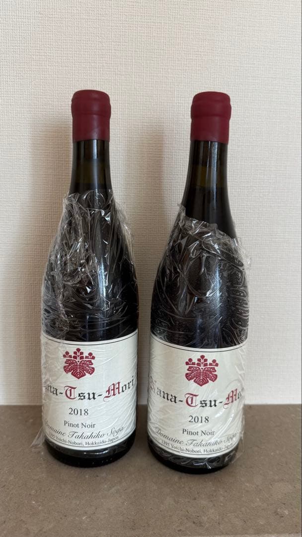 北海道ドメーヌタカヒコ　ナナツモリ ピノノワール2018 2本セット