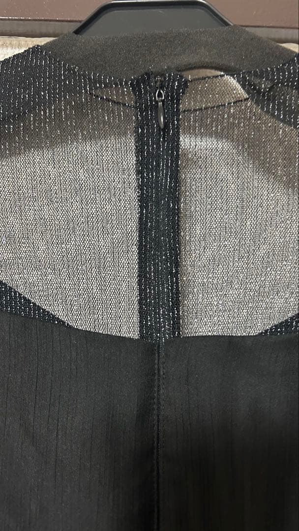 etoll. ラメチュールシフォンドレス