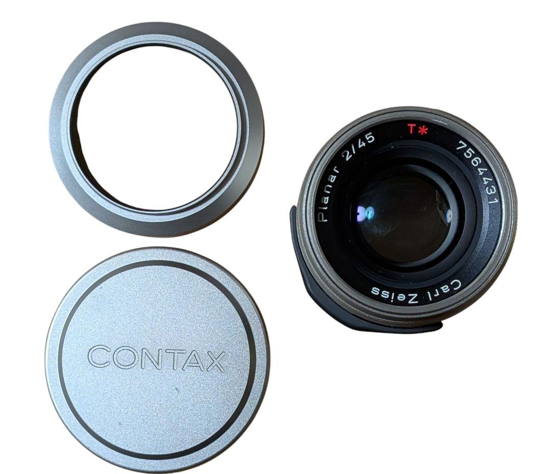 CONTAX コンタックス Planar 2/45 レンズ