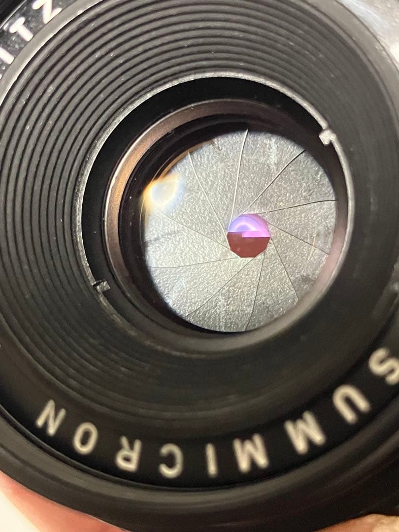 ズミクロン SUMMICRON 35mm 6枚玉 ツノ付 美品 最初期ドイツ