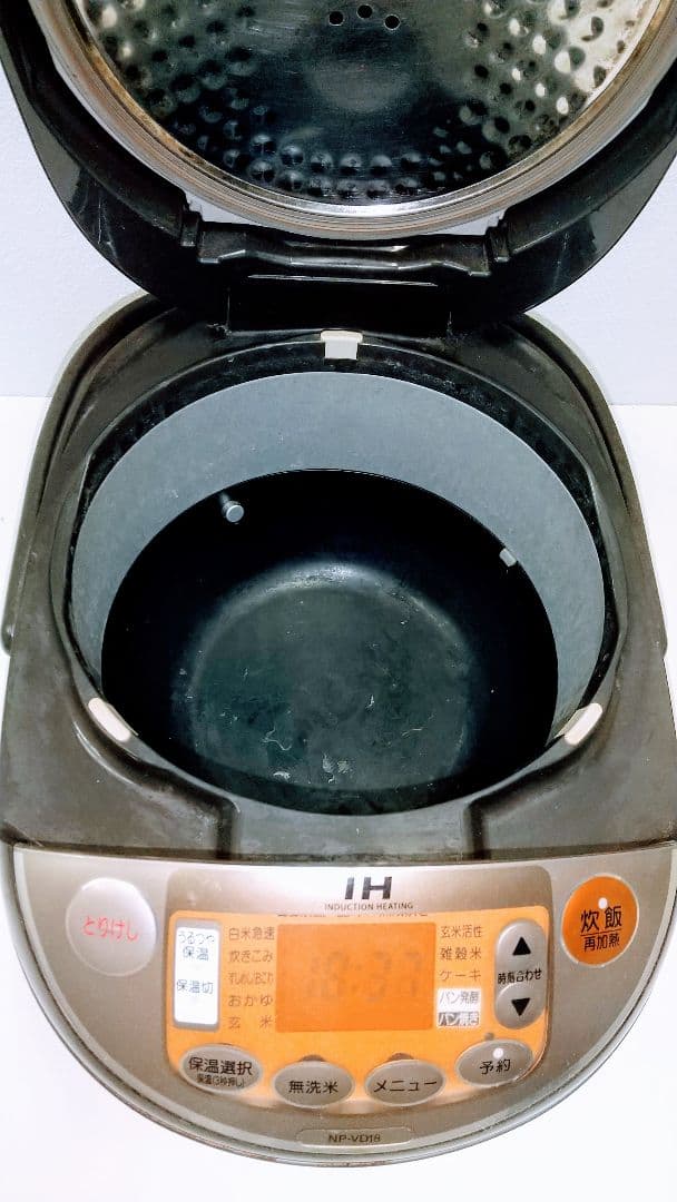 IH炊飯器 象印ZOJIRUSH IH炊飯ジャー 1升　炊き NP-VD18