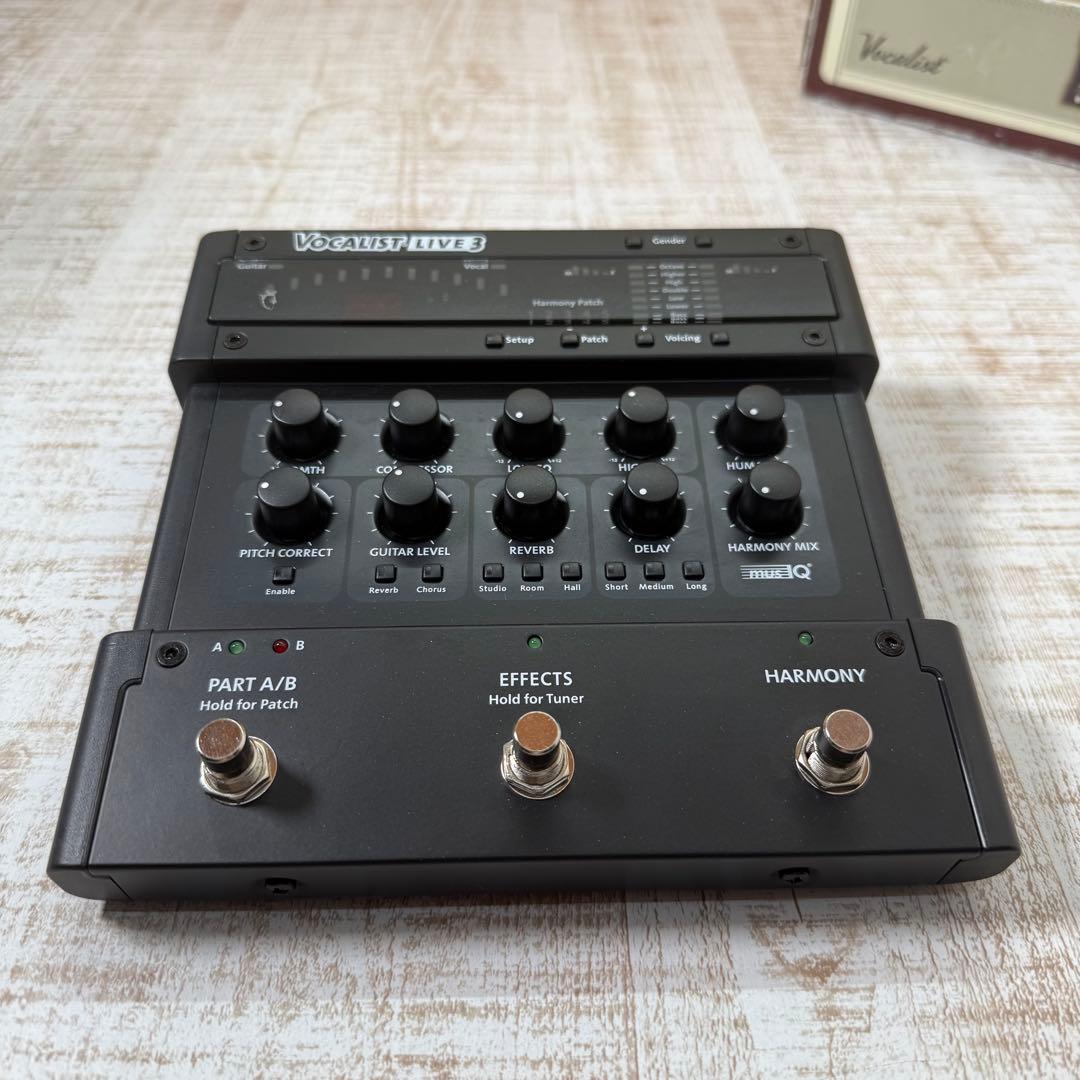 Digitech Vocalist Live 3 アダプター付き　希少　箱付き