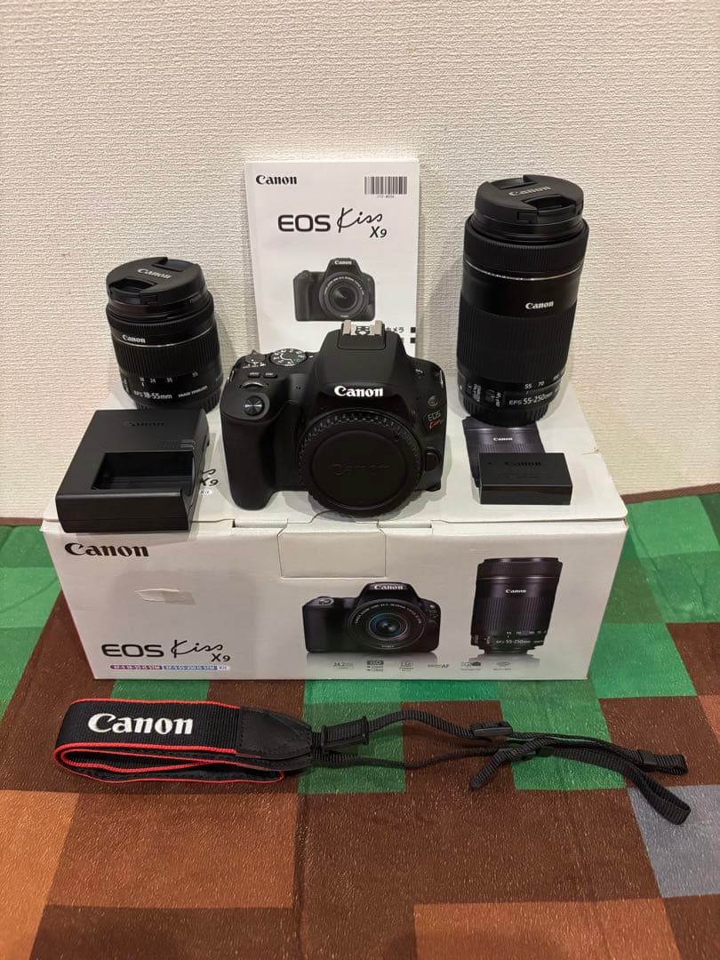 Canon EOS Kiss X9 レンズ2本付き