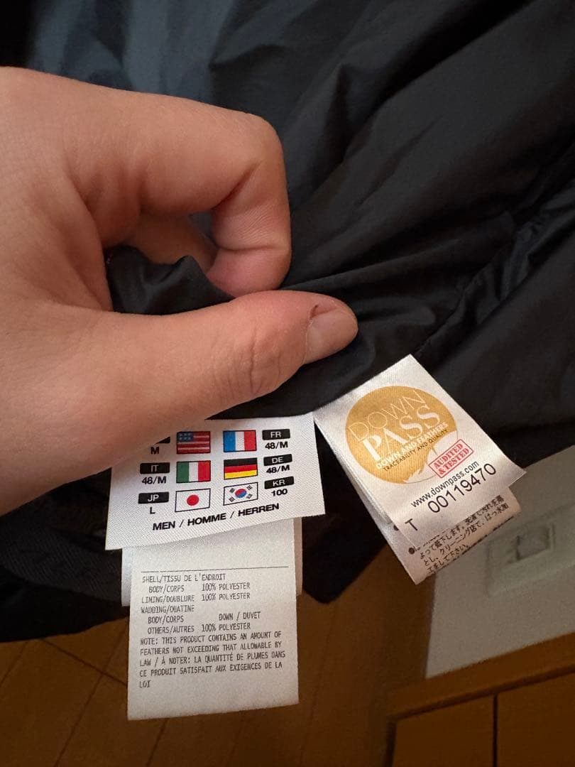 デサント水沢ダウン　DESCENTE Lサイズ