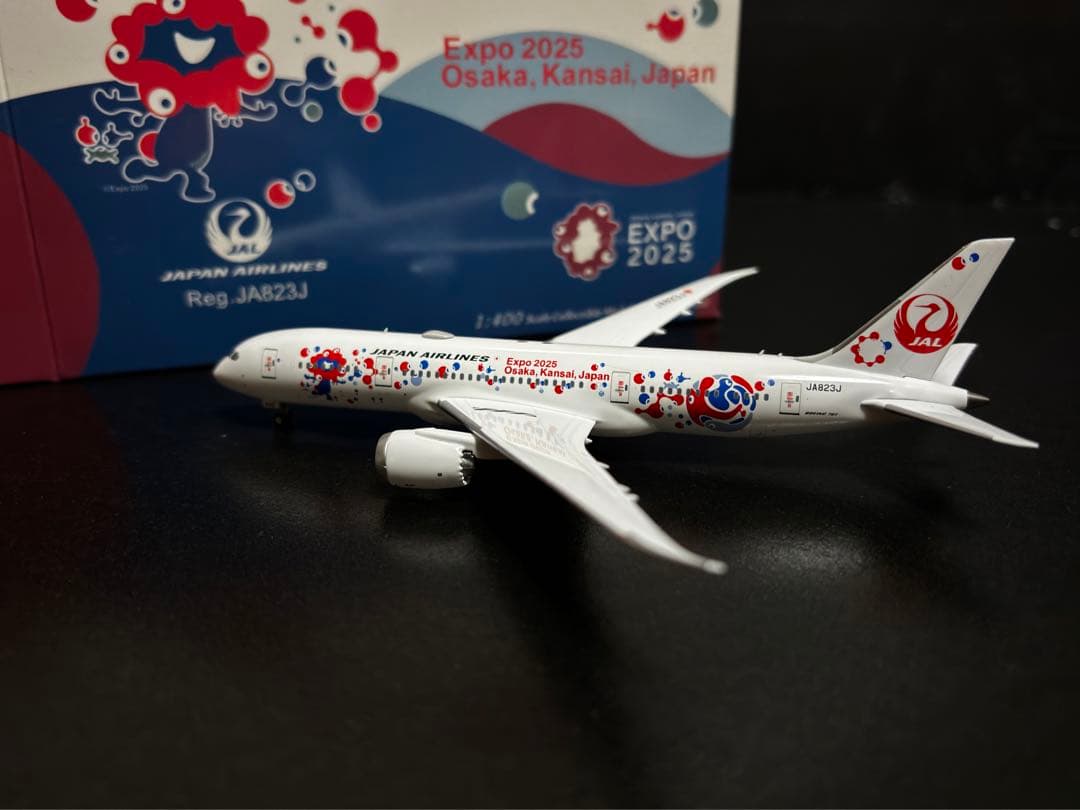 1/400 NGモデル JAL 787-8 JA823J 万博塗装