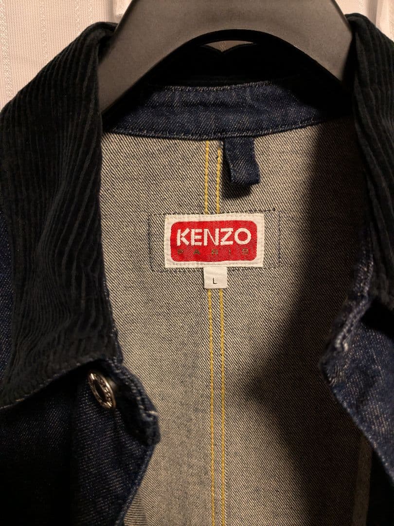 【絵の絵さん専用】KENZO デニムジャケット Lサイズ 花刺繍