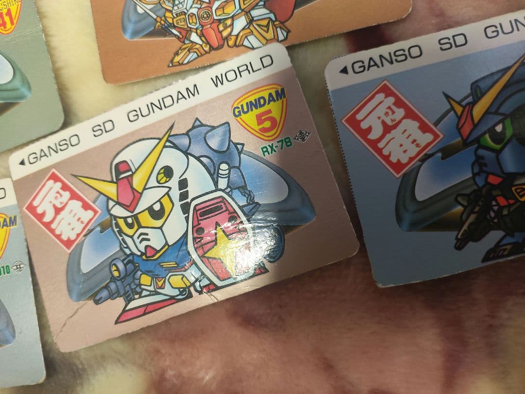 元祖sdガンダムワールド　パッケージカード　16種セット