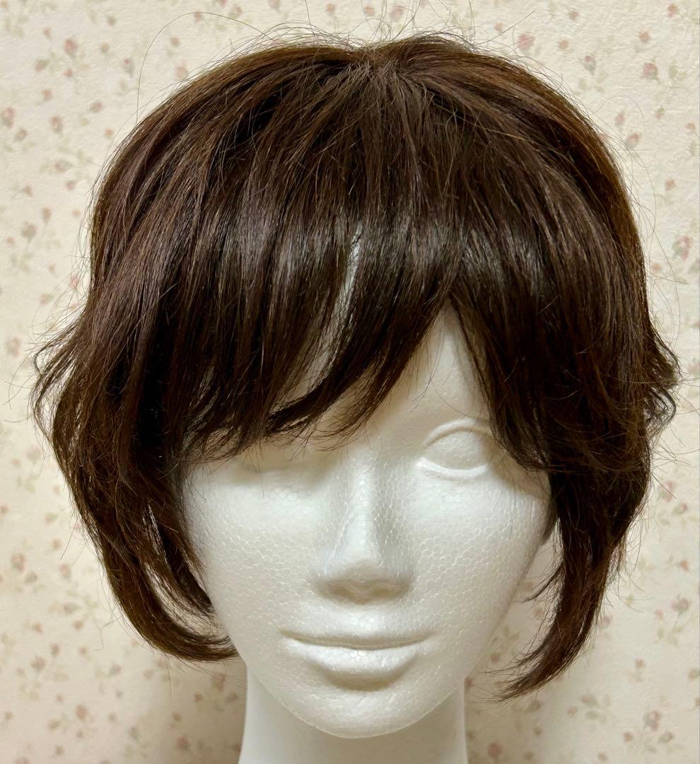 ジュリアオージェ　ブラウン ショート　ウィッグ　アートネイチャー　メッシュ