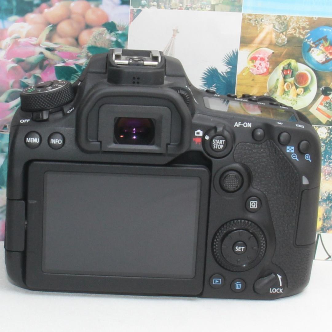 ❤️予備バッテリー付き❤️Canon EOS 90D 手振れ補正ダブルレンズ❤️