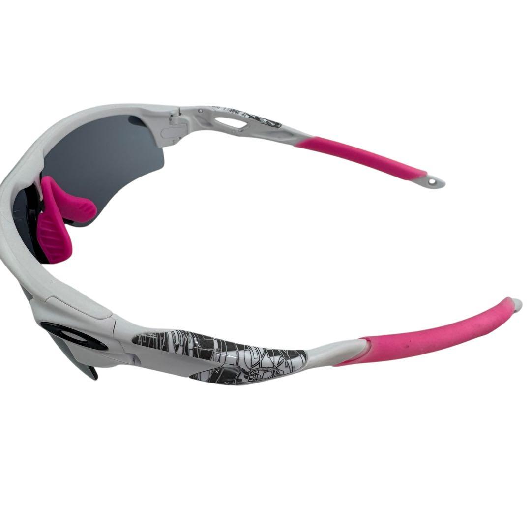 オークリー レーダーロック サングラス OO9206-02 ホワイト ピンク